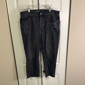 Old Navy Men's Dark Gray Relaxed Jeans
